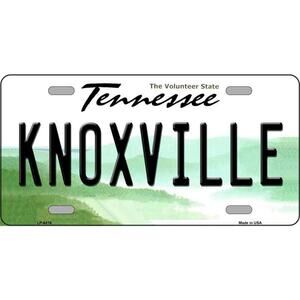 NCAA Tennessee Knoxville License Plate Auto Volunteers Truck Sign New Vols Wall